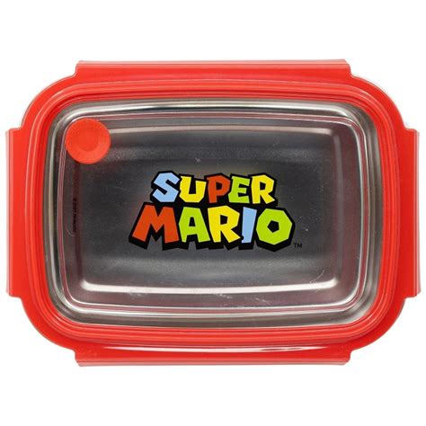 mario metal lunch box|super mario odyssey lunch box.